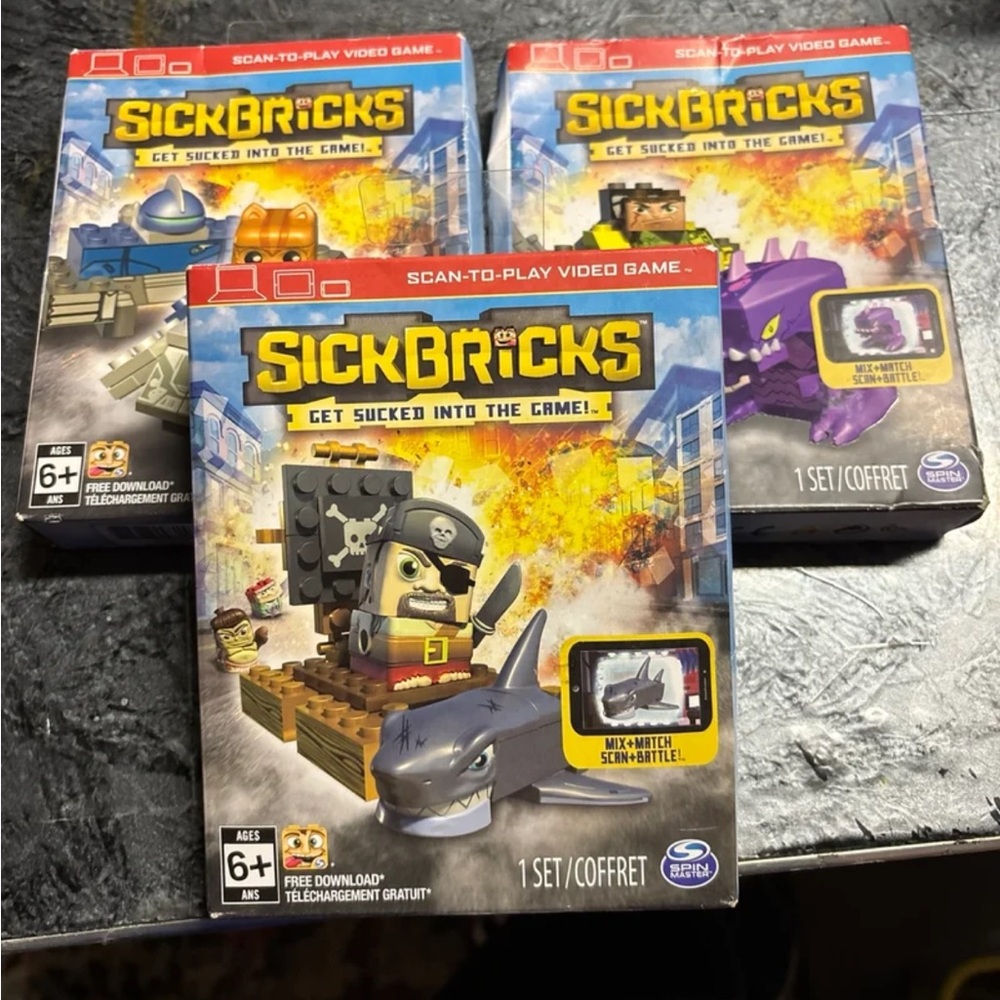 SickBricks Action Figure Lot.